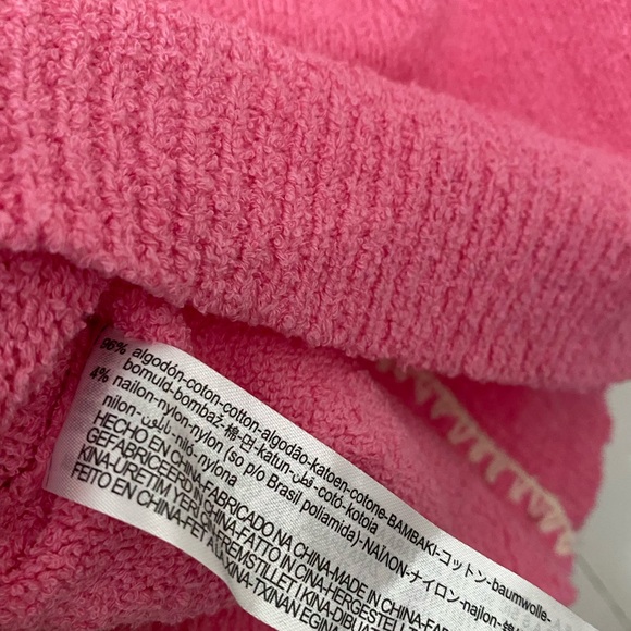 NWOT- Zara cropped pink cardigan - Picture 3 of 3